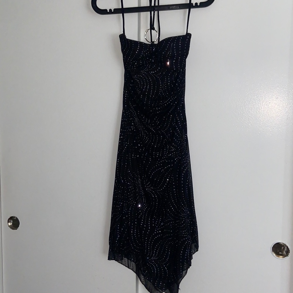 Black glitter dress (Medium)